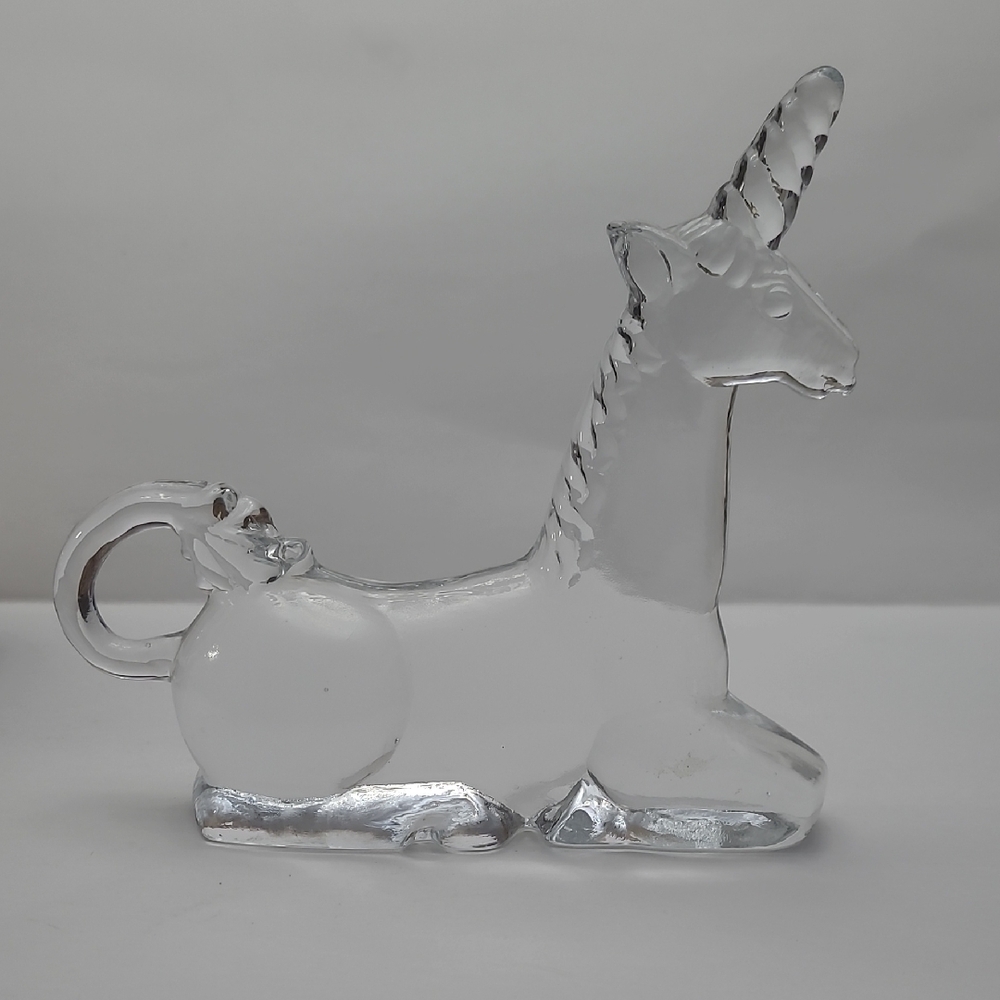 Kosta Boda Glass Unicorn Figurine